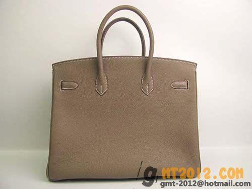 エルメススーパーコピー HERMES エトゥープ バーキン35 2104100606860